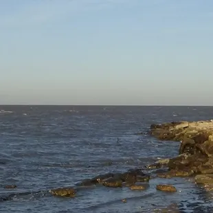 Beach on Copano Bay next to Mom and Pop's.  Great for exploring.