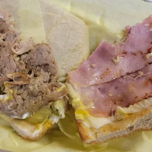 The Cuban - inside look (with my bite marks)
