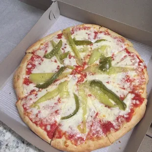 Try Jim's Roasted Hot and Sweet Peppers