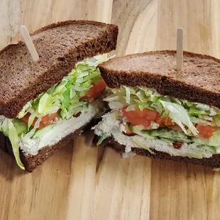Chicken Salad Sandwich w/Squaw bread