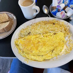 Bacon omelette