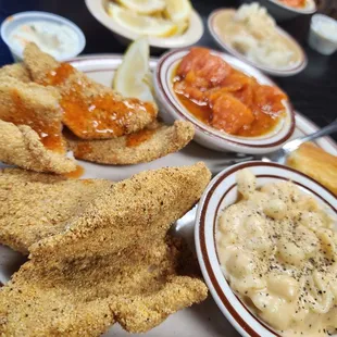 a plate of food