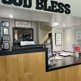 Front counter