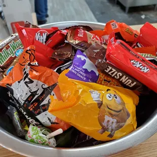 Halloween candy for the kids and the young at heart