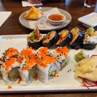 food, sashimi, sushi, sushi and sashimi