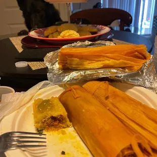 Pork tamales