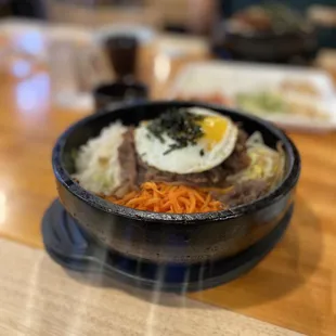 Sirloin stone pot rice