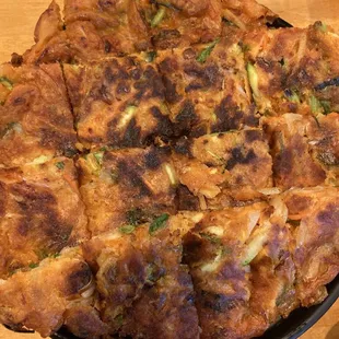 Kimchi pancake