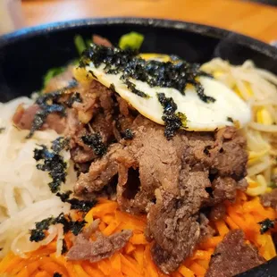 Soy Marinated Sirloin Stone Pot