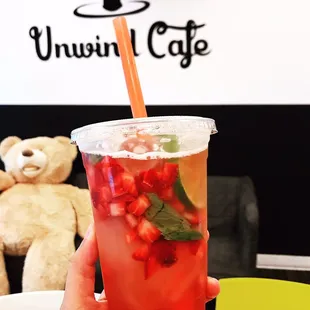 Strawberry Mojito Iced Tea