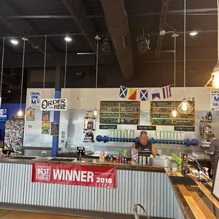 Bar area