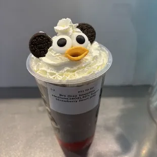 Bro Oreo smoothie