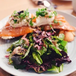 House Cured Salmon Toast Lunch