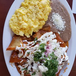 Chilaquiles  red deliciously