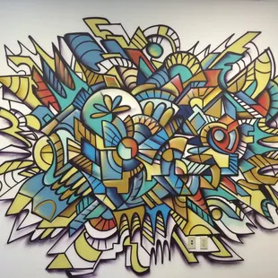 Mural in the front office