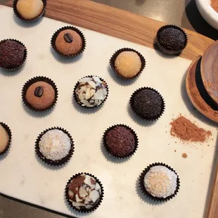Our Brigadeiros look so cute, but their taste is truly the best part!