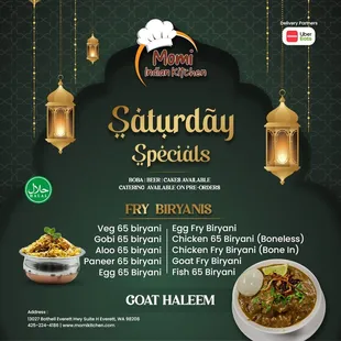 Excite your taste buds with irresistible Weekend specials at Momi Indian Kitchen