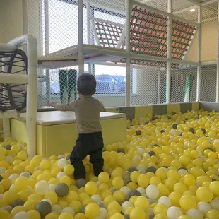 The ball pit