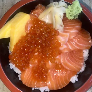 Salmon Ikura Bowl