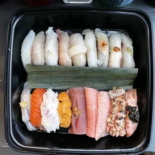 Toys Supreme Nigiri Omakase for take out