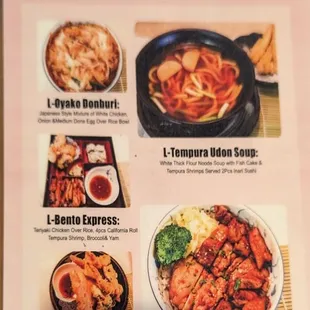 Lunch specials everyday