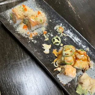 Ignore the photo as I'm already eating it but it's delicious! I love this place   I got the: The Russian Revolution  And the Salmon lover