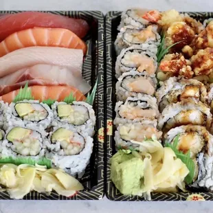 Lunch. One of the better quality sushi places I've tried in the DMV. :)