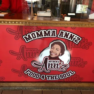 the front of the restaurant