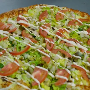 Cheeseburger Pizza!