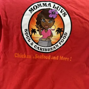 a t - shirt with a cartoon of a woman with a flower in her