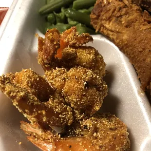 Fried Shrimp - Very Salty