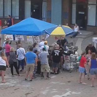 Momma Wades' at the Taste of Cuyahoga Falls.