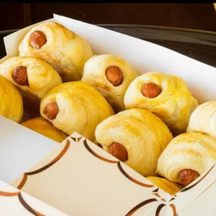 Croissant sausage roll