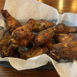 10 Wings Smoked &amp; Dry Rubbed