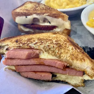 Fried Bologna Grilled Cheese