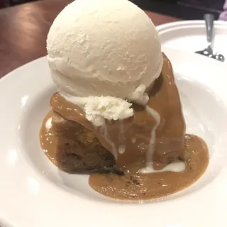 Donut Bread Pudding A La Mode