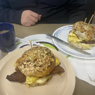 Bacon, Egg, &amp; Cheese bagel