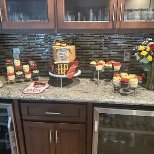 Cake set up