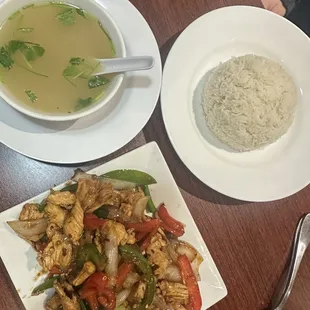 Cashew chicken! My bf never stopped talking about it