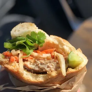 Their Medallion is a combination of Lemongrass Chicken and Pork Meatball