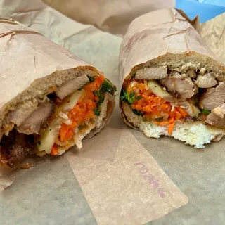 BBQ Lemongrass Chicken Banh Mi