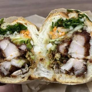 Fried Chicken Banh Mi