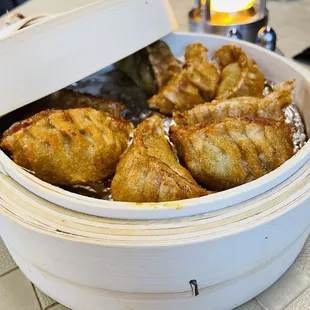 Fried Momo dumplings
