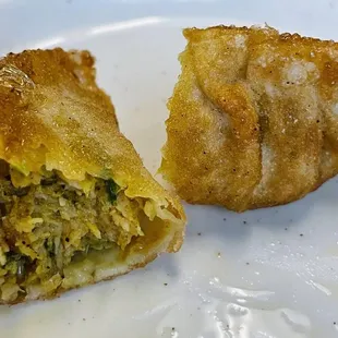 Chicken momo dumpling