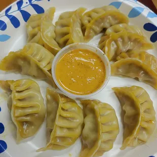 Steamed chicken Momo