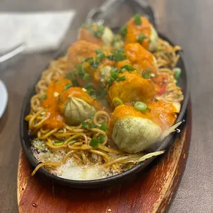 Grilled Sizzler Momo