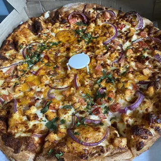 Butter Chicken Pizza