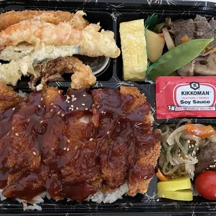 Chicken katsu bento