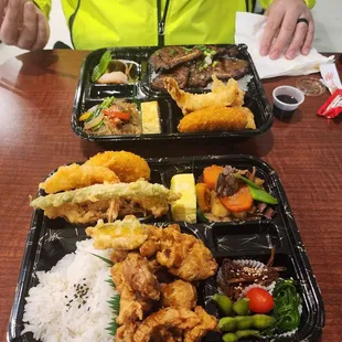 a woman eating a meal