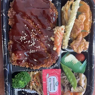 Chicken katsu bento